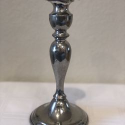 Vintage Birmingham Pewter Collection ~ 8.5” Pewter Candlestick