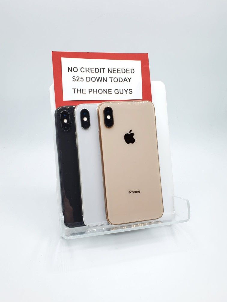 Apple iPhone XS $25 Down To Take Home Today Pay The Rest Later