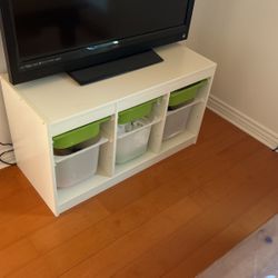 IKEA Storage With Bins 