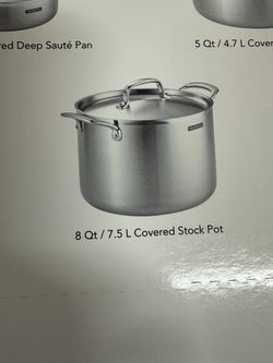 Tramontina Stock Pot 8 Qt/ 7.5 L