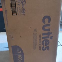 Cuties Diapers $45 For Box