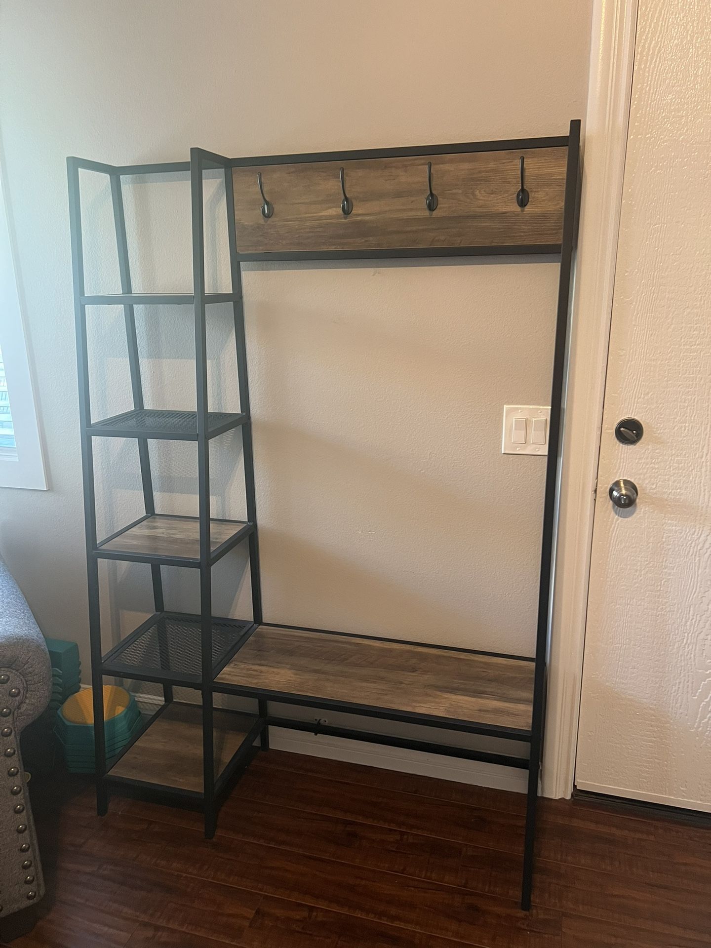 Entry Way Storage Shelving 