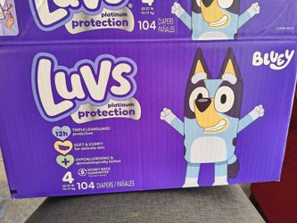 Luv Diaper size 4