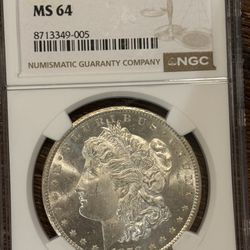 1878-CC Morgan Dollar – NGC MS64 – Carson City Key Date