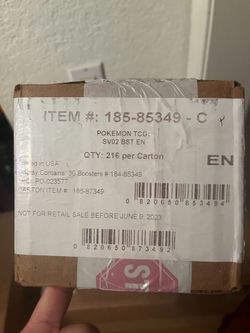 Pokemon Paldea Evolved Booster Box Sealed Case