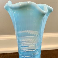 Northwood Ripple Opalescent Vase 