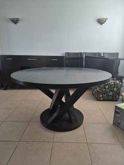 7 piece expresso dining set