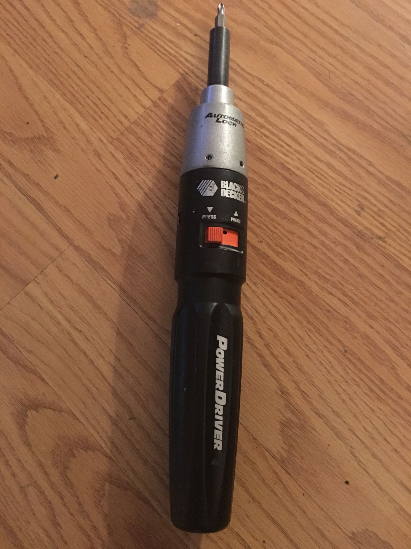 Black and Decker Power Driver With Automatic Lock (Works Good) for