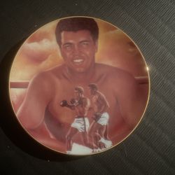 Muhammad Ali Plate