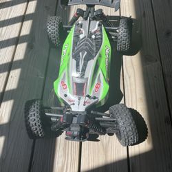 1/8 TYPHON 4WD V3 MEGA 550 Brushed Buggy RTR, Green