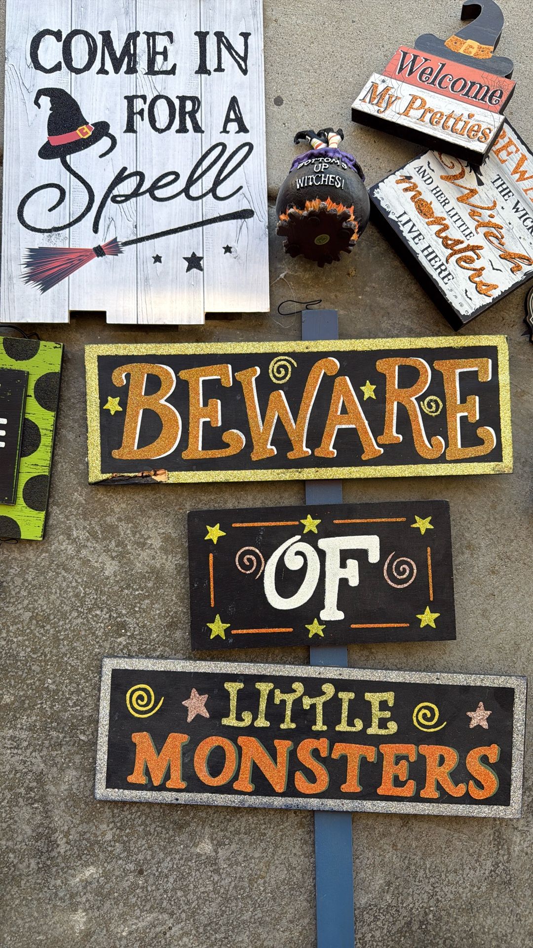 Halloween decorations