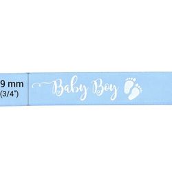 Baby Boy Ribbon