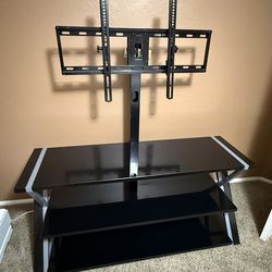 Whalen Xavier 3-in-1 Television Stand for TVs up to 70", Black