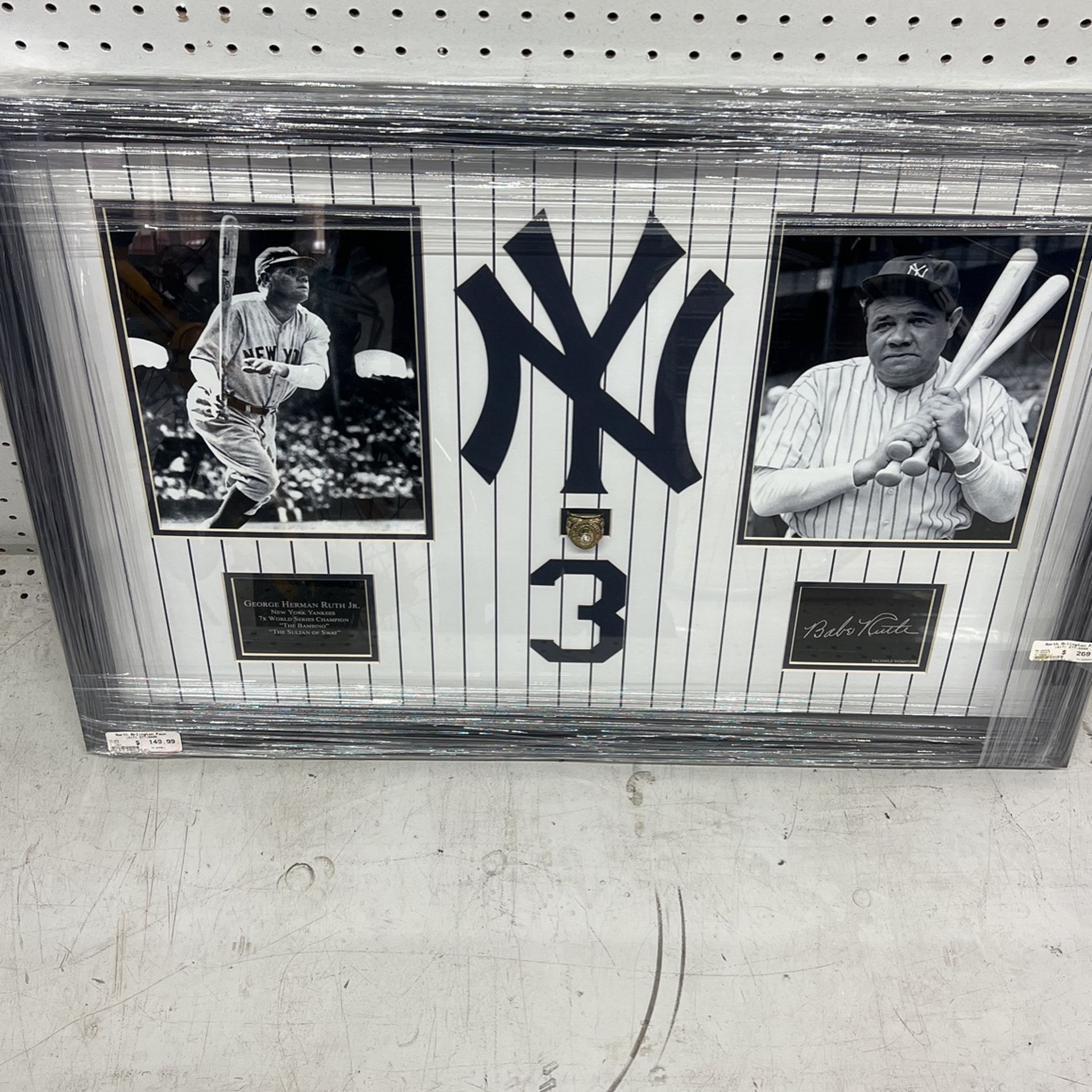 Babe Ruth Picture Frame