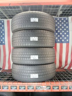 ✅ P265/65R18 MICHELIN PRIMACY LTX All Season Truck & SUV Tires 265/65R18 Highway All-Season 4 NICE USED TIRES