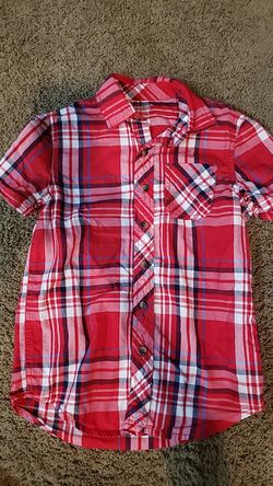 Red plaid shirt