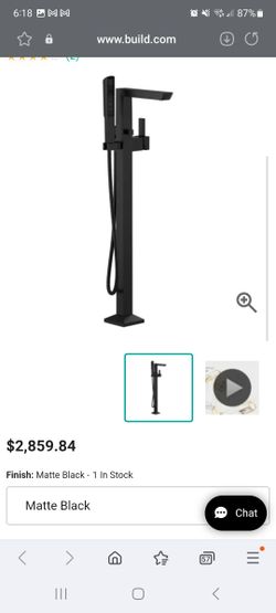 Brito Bath Floor Standing Filler / Fawcett 