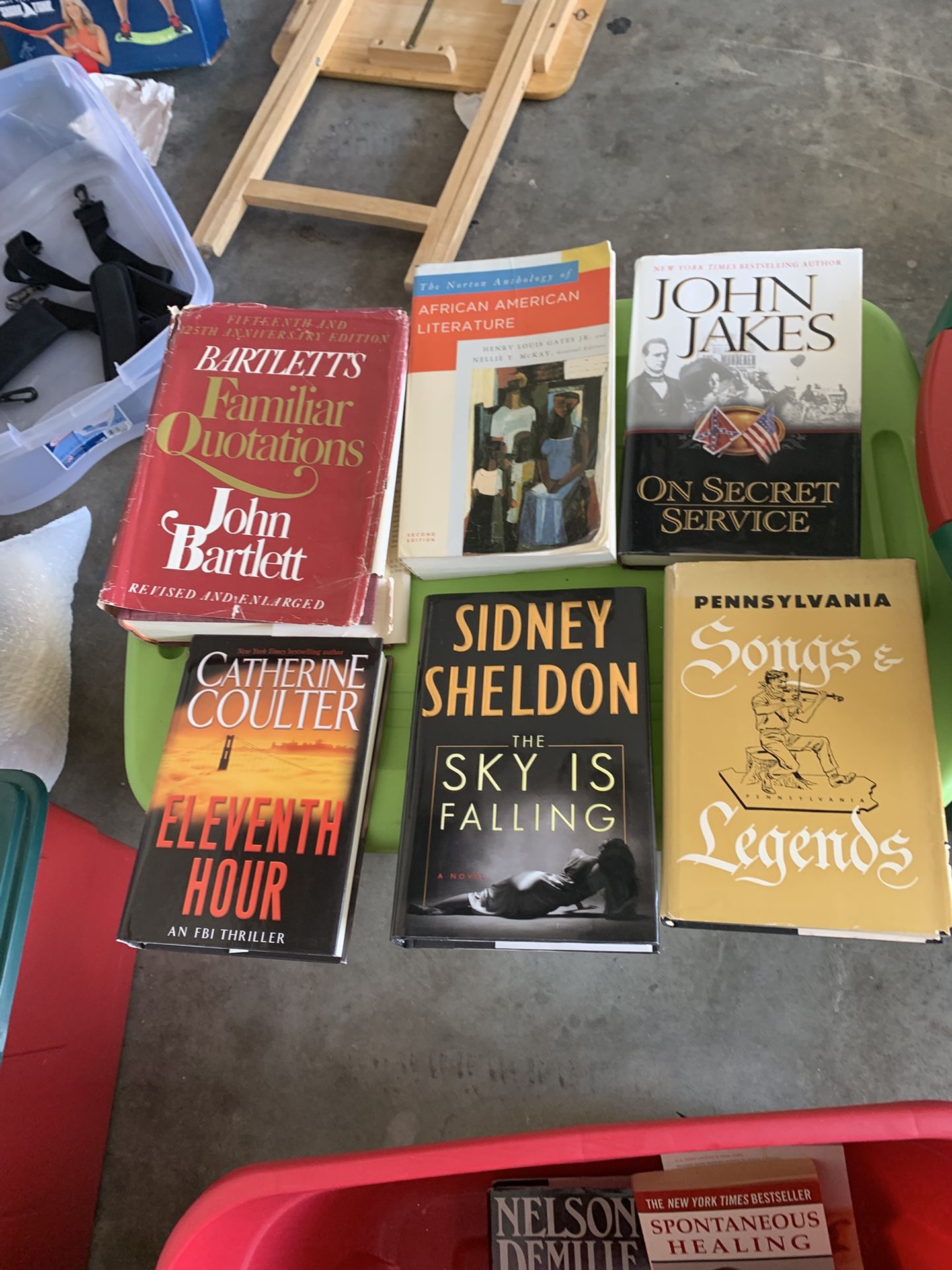One lot of 39 books (mostly Hardbacks)
