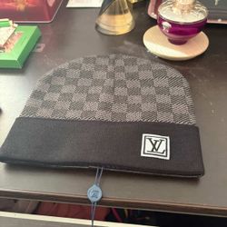 Black Lv Beanie( We can work with prices)