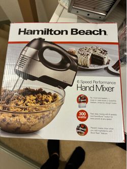 Hamilton beach new mixer 6 speed performance