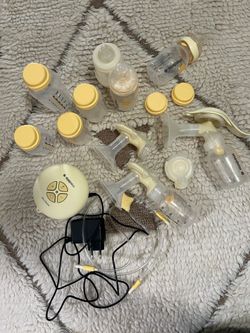 Medela pump and accessories