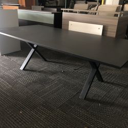 8 Foot Confernce Table In Black 