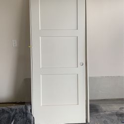 3 Penal Door 32” Rough opening 34” Left Swing 