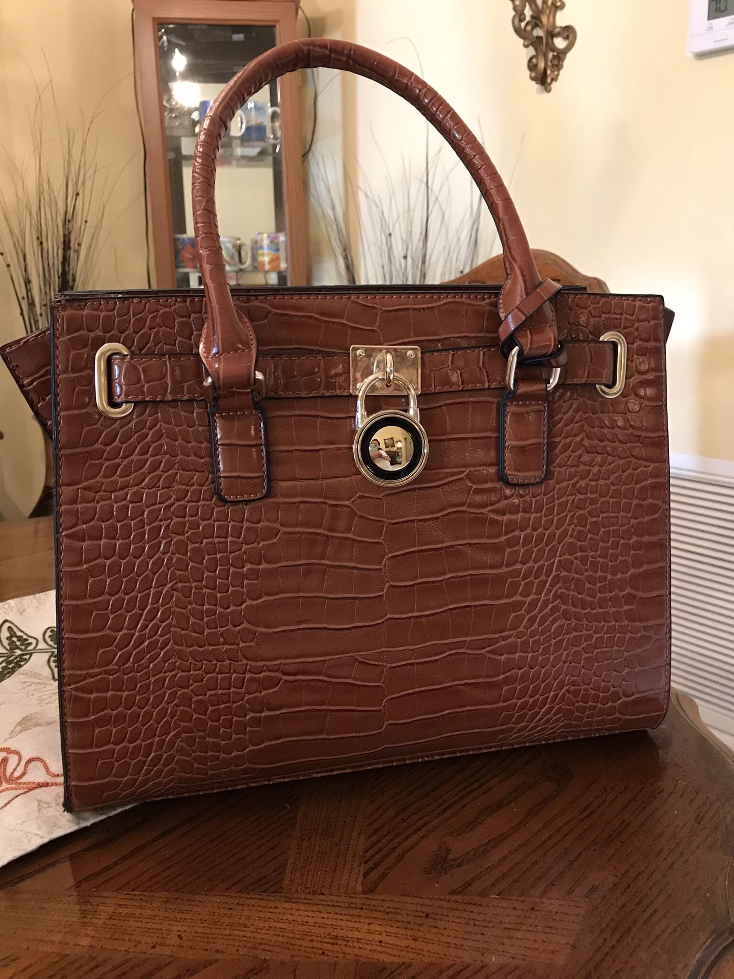 Leather beautiful purse