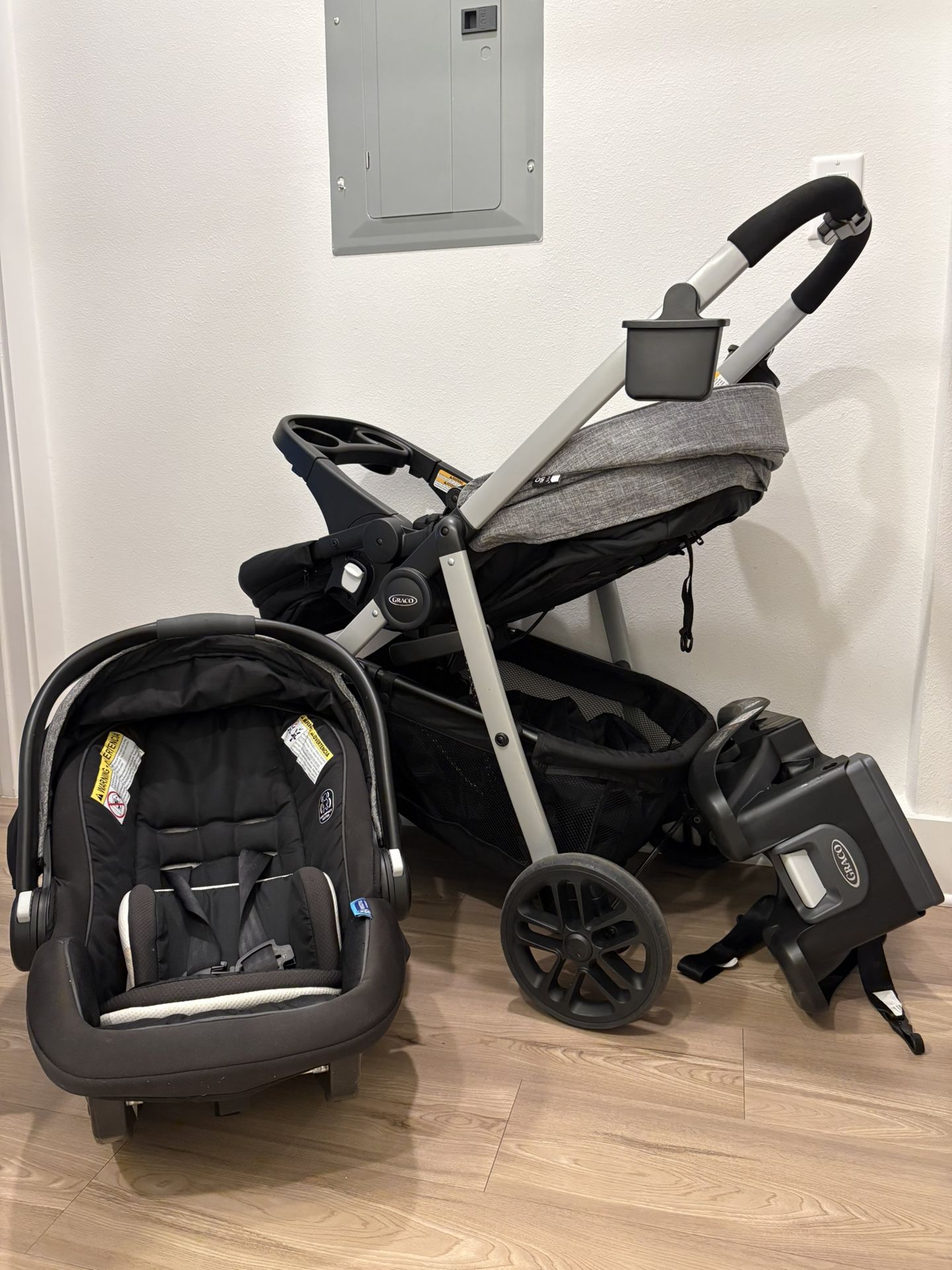 Graco 3-in-1 Modular Baby/Toddler Stroller, Car Seat