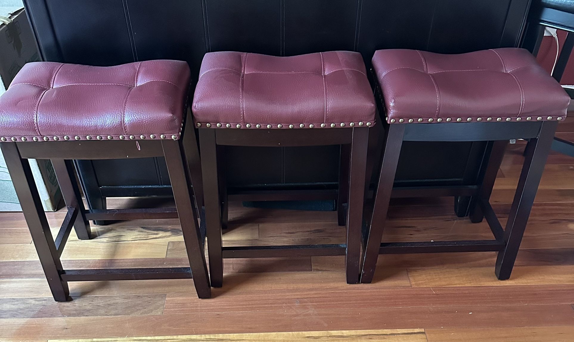 Three Bar Stools