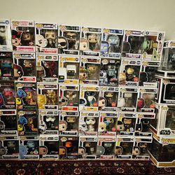 Funko Pops Collection PRICED TO SELL
