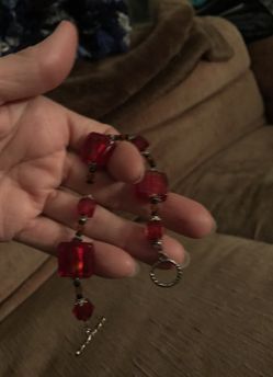 Red bracelet