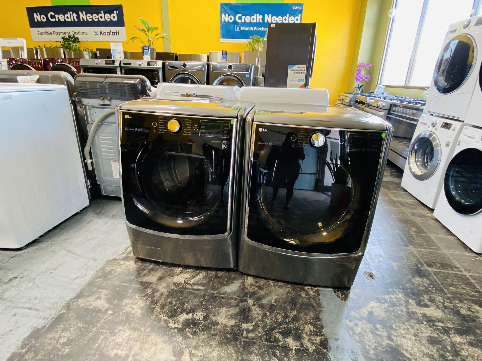 Washer And Dryer Finance Available 