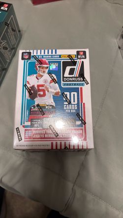 Football Cards 2025 Donruss Blaster Box w/ Possible Downtown Card