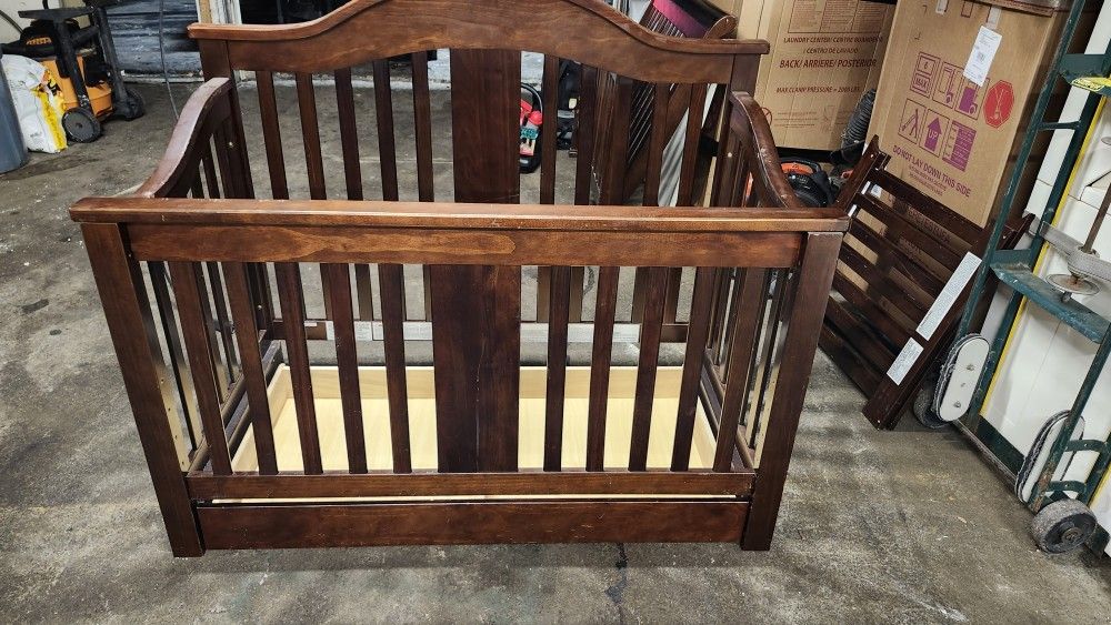 Storkcraft Portofino 5-in-1 Convertible Baby Crib