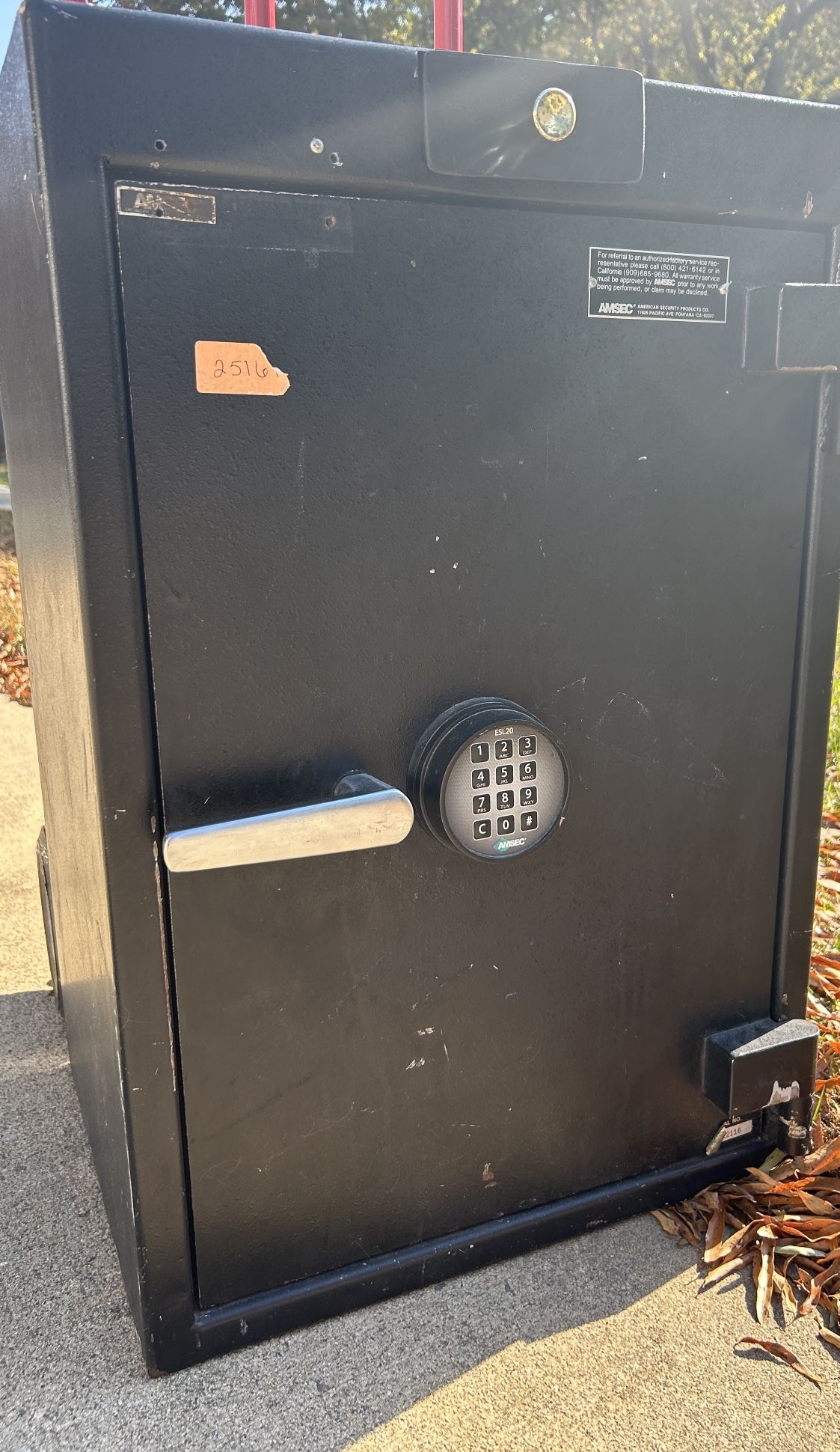 AMSEC Cash & Gun Safe