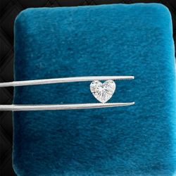 1.51 Carat Lab Grown Heart Shape Diamond 