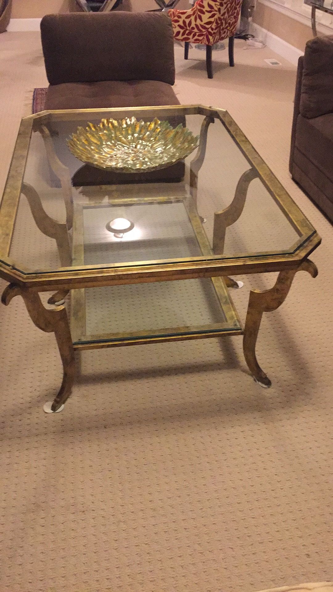 Large Coffee Table Glass