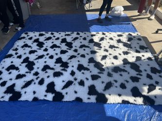 Cow Print Rug 