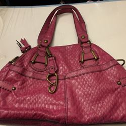 Jessica Simpson Faux Croc Bag
