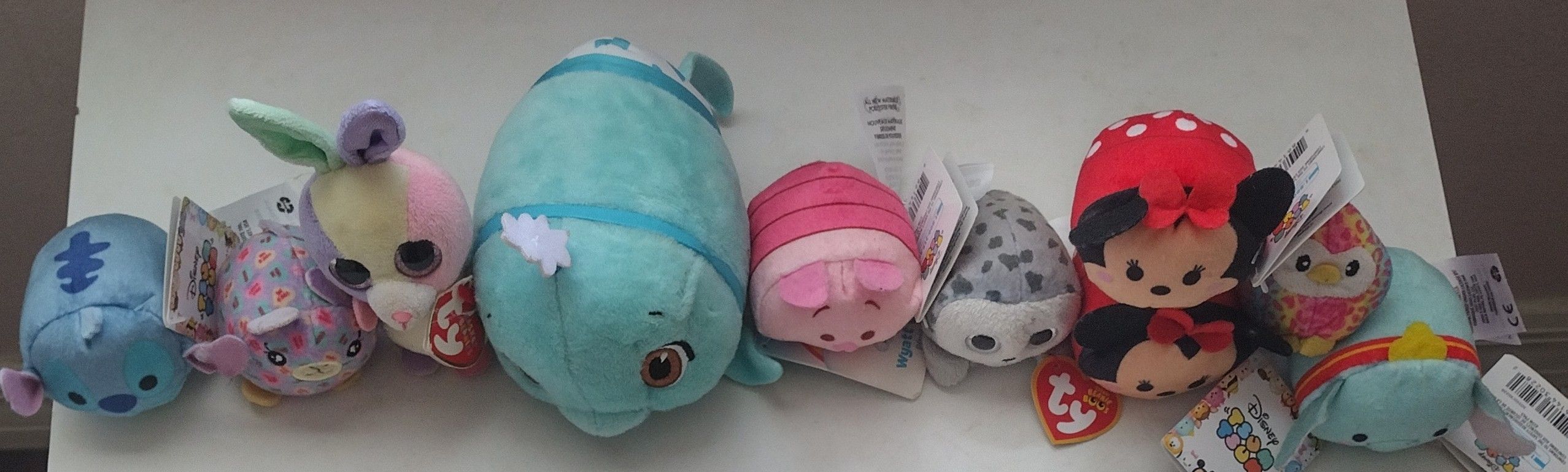 Tsum Tsum Minis, 2 TY And Wyatt The Whale Plush