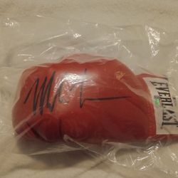 Everlast Mike Tyson Autographed glove