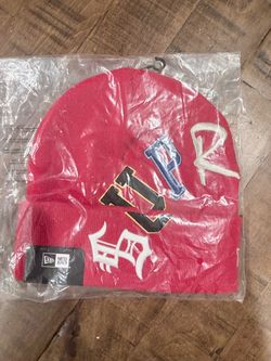 Supreme FW26’ week 4 Supreme New Era Arc Beanie red