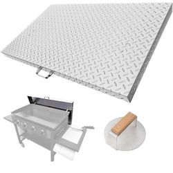 BBQ Griddle Cover 36x22x2 With Meat Press