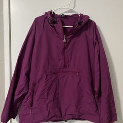 Lands’ End Pullover Windbreaker/Anorak - Size L