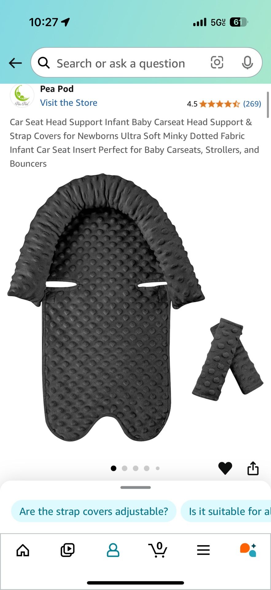Car Seat Insert Brand New