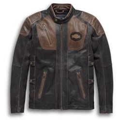 Men’s Harley Davidson Triple Vent Leather Jacket Great Condition worn 1 Xs Only