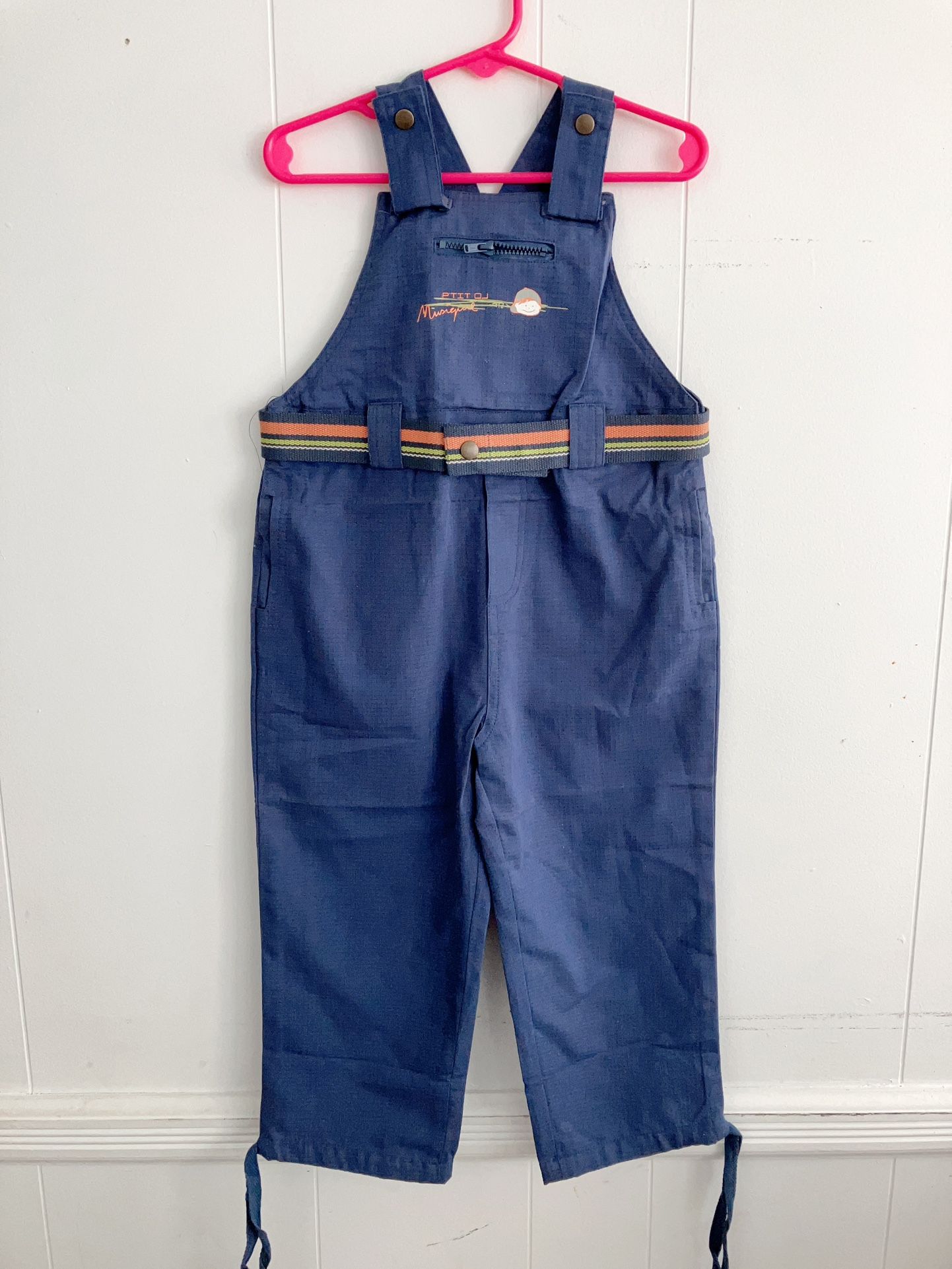 Sergent Major overall with belt for boy