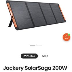 Solar Saga 200w (Jackery - Brand New Renewed)