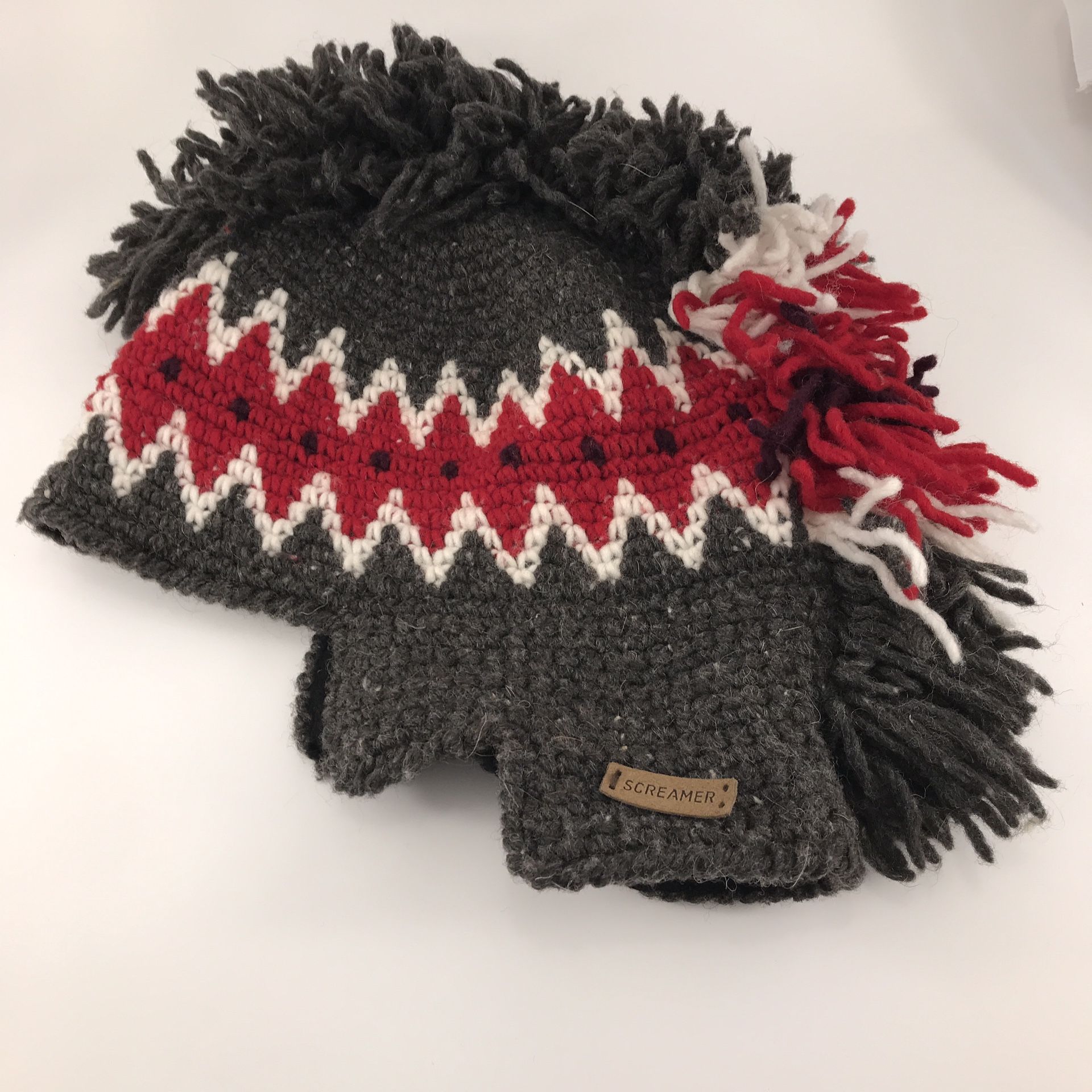 Screamer Knit Wool Hat